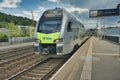 BLS RABe 515 026 Ã¢â¬â Double-decker train Ã¢â¬ÅMUTZÃ¢â¬Â from Belp to Bern seen from BÃÂ¼mpliz Sud